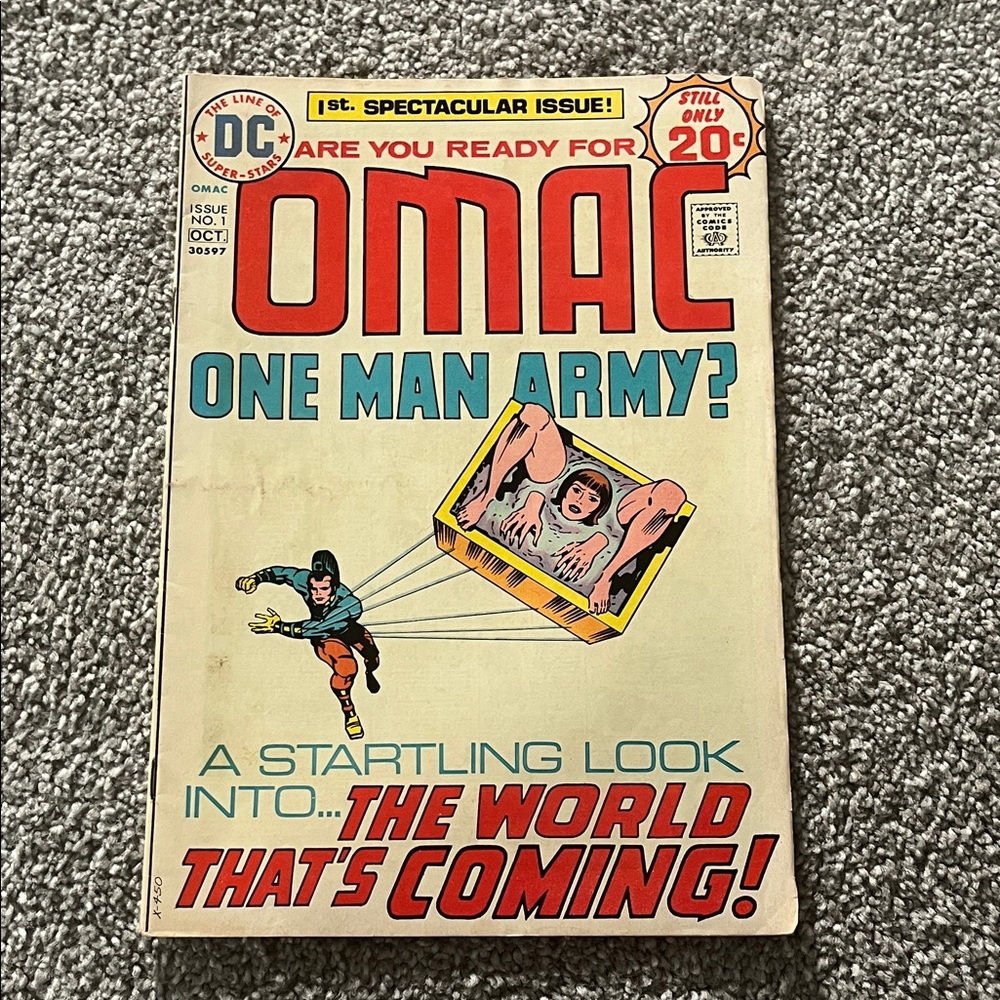 OMAC One Man Army Comic Book
